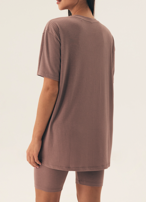 Soothe Short Set Mocca