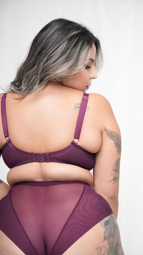 Sonia Big Cup Wine Bra