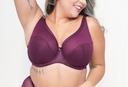 Sonia Big Cup Wine Bra