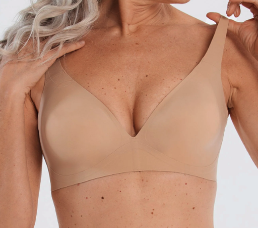 Freedom Liberty Plunge Nude Bra