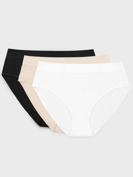 Basic Cotton Panties -3 Pack